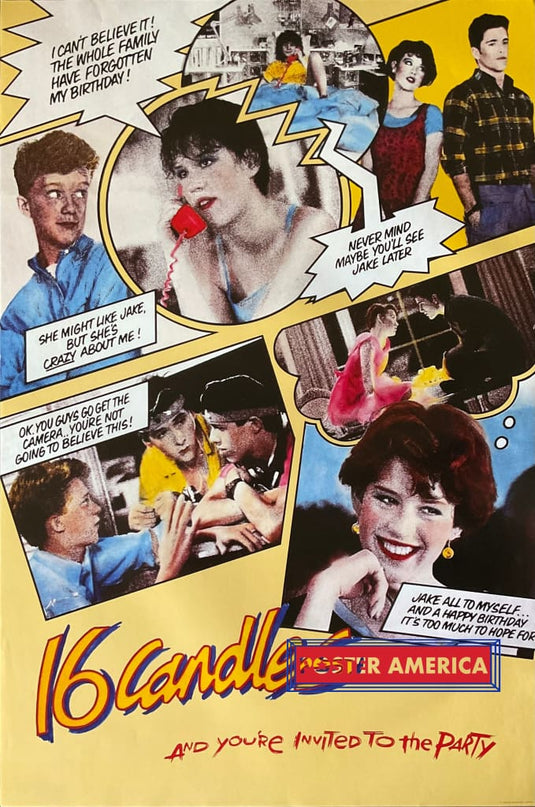 Sixteen Candles Movie Poster 24 x 36 Poster