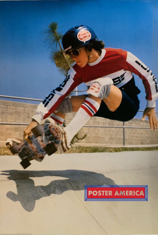 Italian Skateboarding Rare 1978 Vintage Skateboard Poster 27 X 39 Vintage Poster