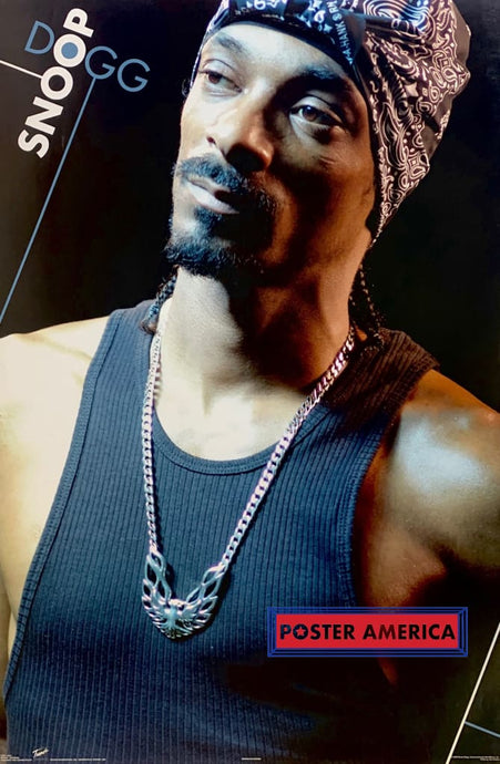 Snoop Dogg Bandana 2005 Up Close Poster 22.5 X 34