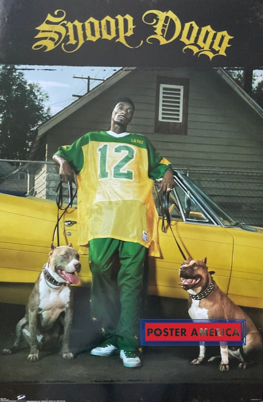 Snoop Dogg Long Beach Poly Vintage 2005 22.5 X 34 Poster