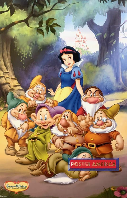 Snow White And The Seven Dwarfs Poster 22 X 34