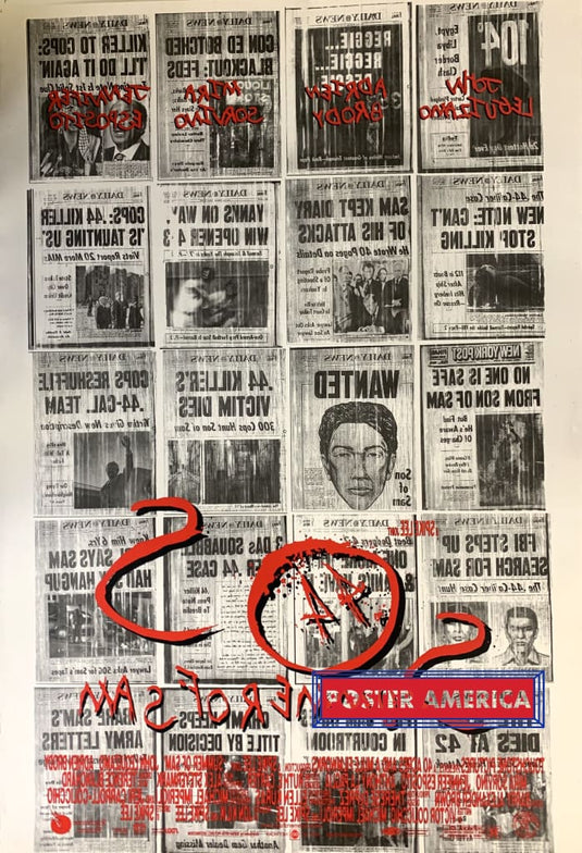 Sos Summer Of Sam Rare One Sheet Double Sided Movie Promo Poster 27 X 40 Vintage Poster
