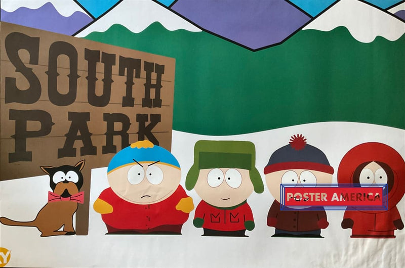 Load image into Gallery viewer, South Park Vintage 1990’s Poster 24 x 36 Posters Prints &amp; Visual Artwork
