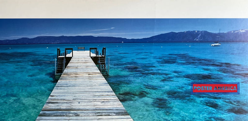 Load image into Gallery viewer, South Shore Lake Tahoe Vintage Scenic Photography Print 12 X 36 Posters Prints &amp; Visual Artwork
