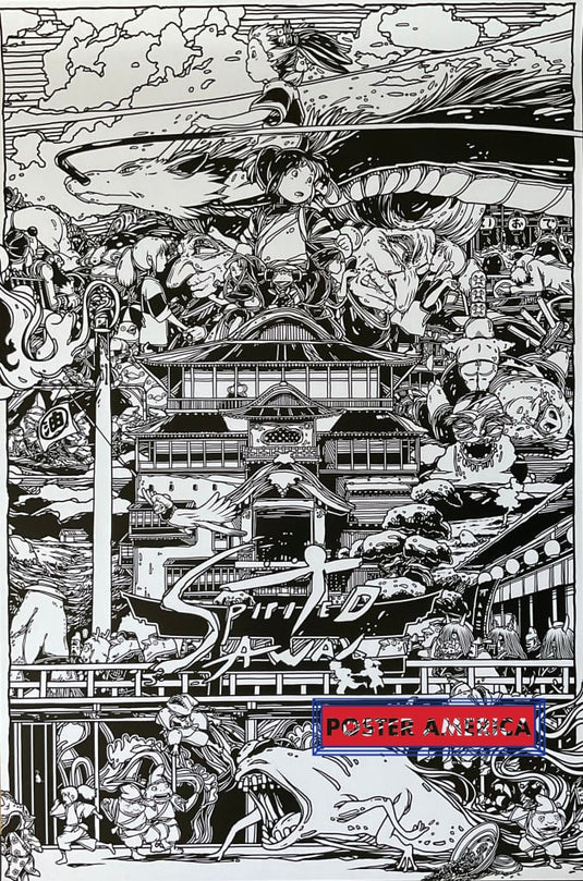 Spirited Away Alternate Poster 24 x 36 - Poster