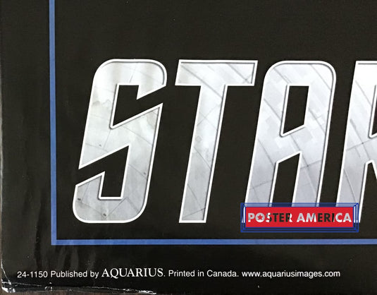 Spock Holding Ray Gun Rare Poster