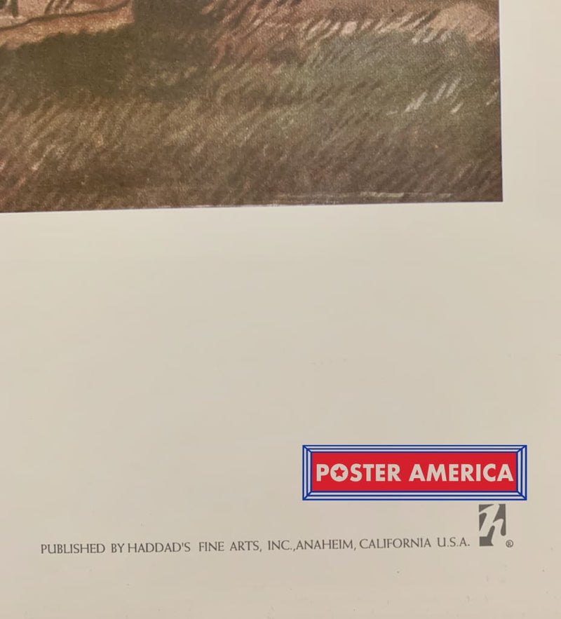 Load image into Gallery viewer, Sporting Incident Saturday Evening Post 1950 Steven Dohanos Poster 22.5 X 19.5 Vintage Poster

