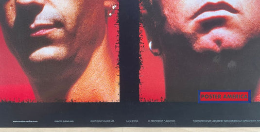 Staind Rock Band Members Vintage Uk Import Music Poster 23 X 34