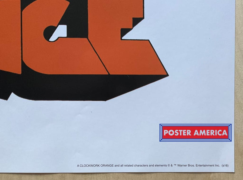 Load image into Gallery viewer, Stanley Kubricks Clockwork Orange Movie Promo Poster 24 X 36
