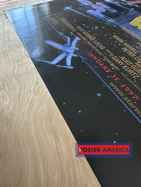Star Wars A New Hope Vintage 1997 Special Edition One Sheet Poster 24 X 36 Vintage Poster