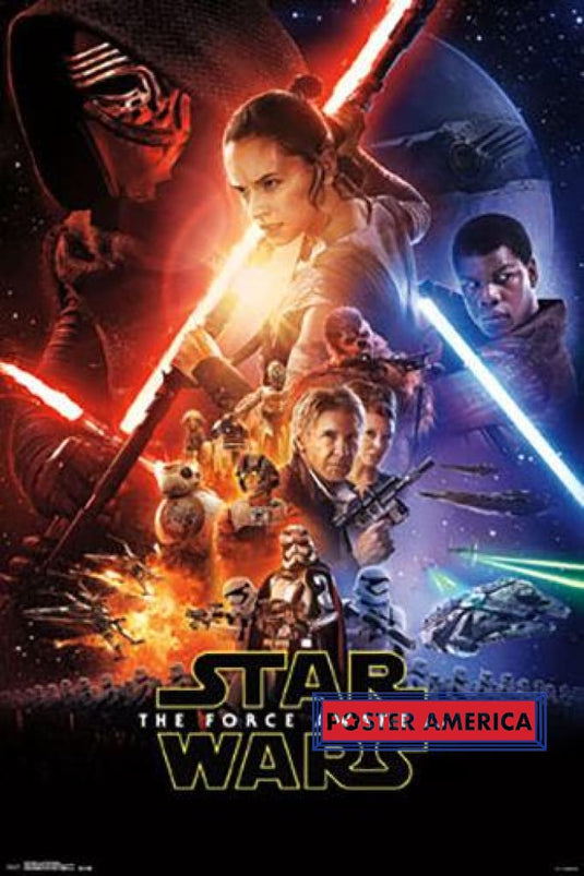 Star Wars Episdode Vii The Force Awakens Poster 24 X 36