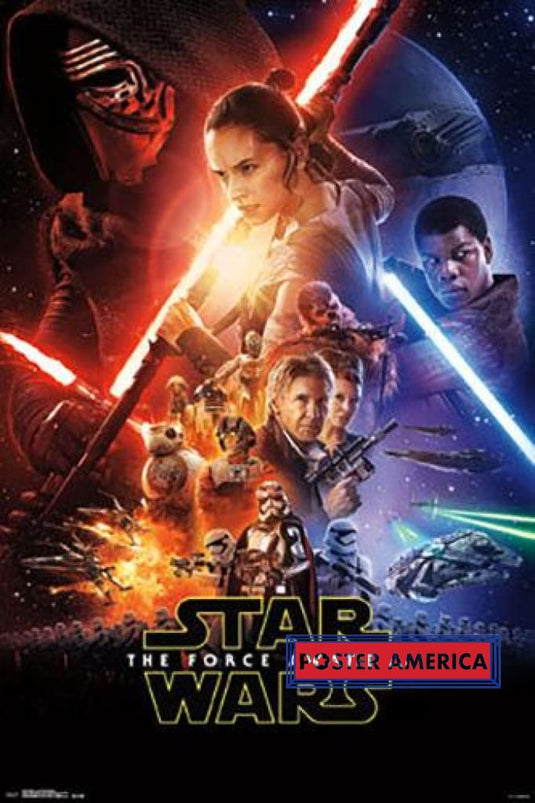 Star Wars Episdode Vii The Force Awakens Poster 24 X 36