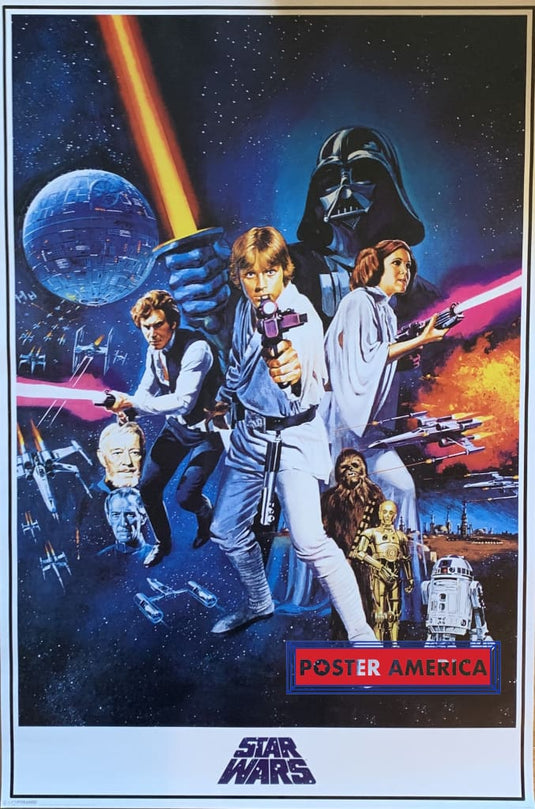 Star Wars Episode 4 Movie Poster 24 X 36
