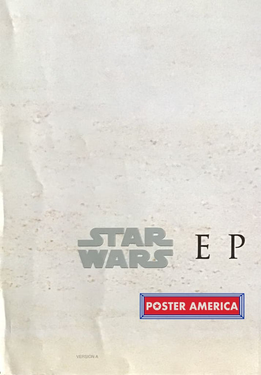 Star Wars Episode I Promotional Movie Poster 27 X 39