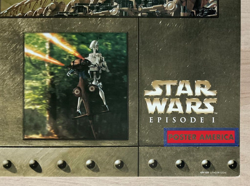 Load image into Gallery viewer, Star Wars: Episode I - The Phantom Menace Battle Droids Slim Print 12 X 36
