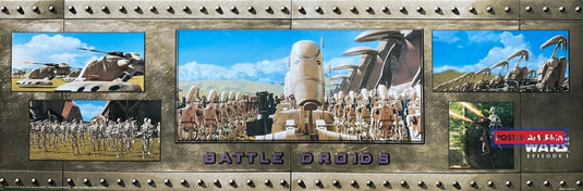 Star Wars: Episode I - The Phantom Menace Battle Droids Slim Print 12 X 36