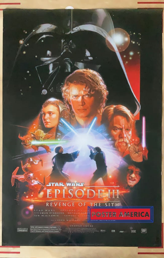 Star Wars Episode Iii Revenge Of The Sith One Sheet 27 X 40 Vintage Poster