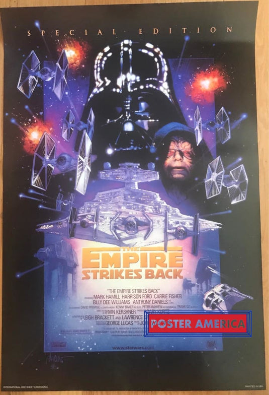 Star Wars: Episode V - The Empire Strikes Back One-Sheet Movie Poster 27 X 40
