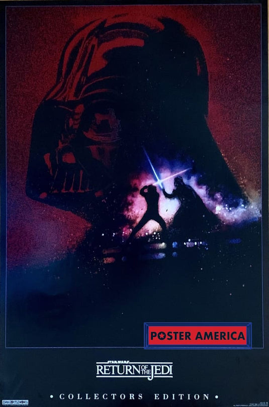 Star Wars Return Of The Jedi Collectors Edition Vintage Out Of Print Poster 1994 George Lucas Darth