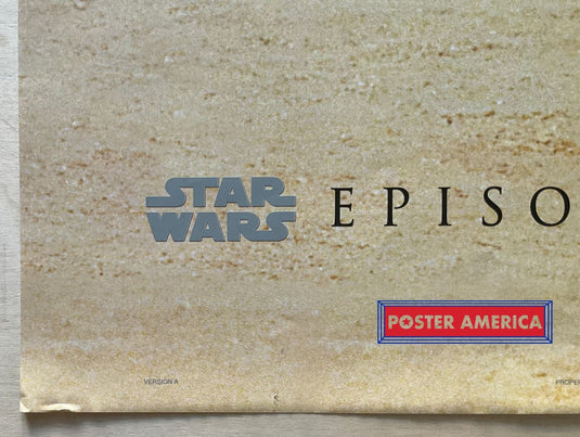 Star Wars: Episode I - The Phantom Menace One-Sheet Movie Poster 27 X 40