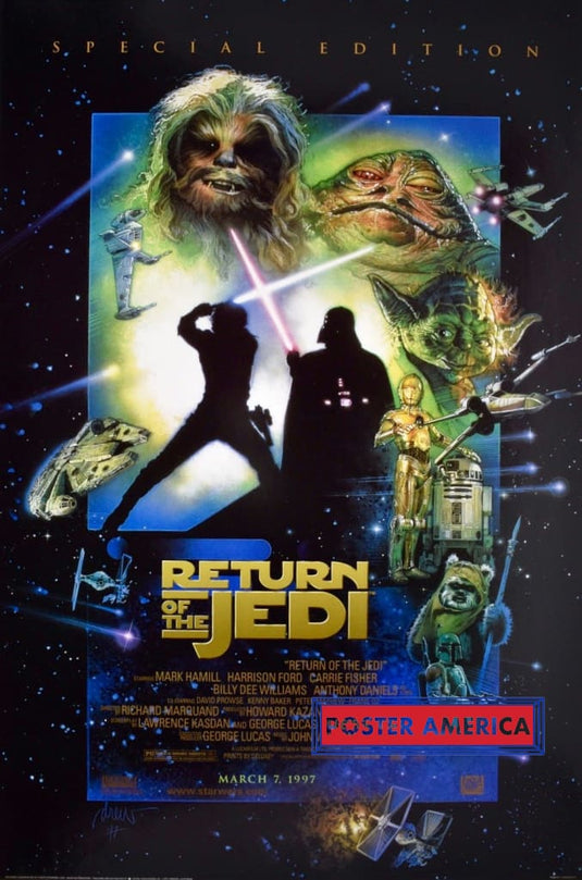 Star Wars Return Of The Jedi Special Edition One Sheet Poster 24 X 36