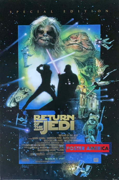 Star Wars Return Of The Jedi Special Edition One Sheet Poster 24 X 36 Vintage Poster