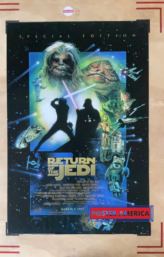 Star Wars Return Of The Jedi Special Edition One Sheet Poster 24 X 36 Vintage Poster