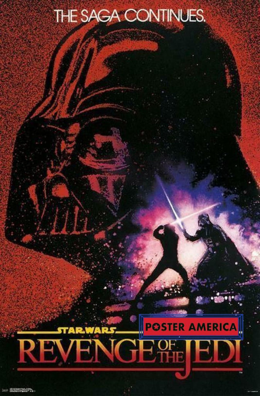 Star Wars Revenge Of The Jedi Movie Poster 24 X 36