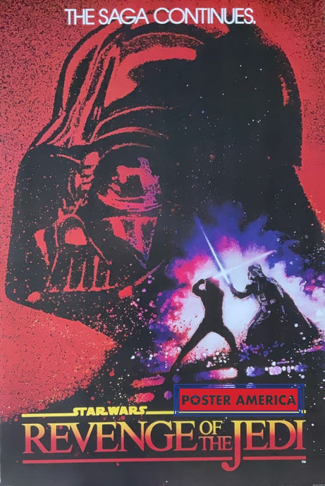 Star Wars Revenge Of The Jedi Poster 24.1 X 35.6