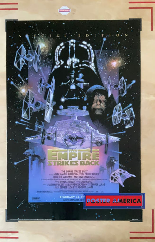 Star Wars The Empire Strikes Back Special Edition 1997 Advance Poster 24 X 36 Vintage