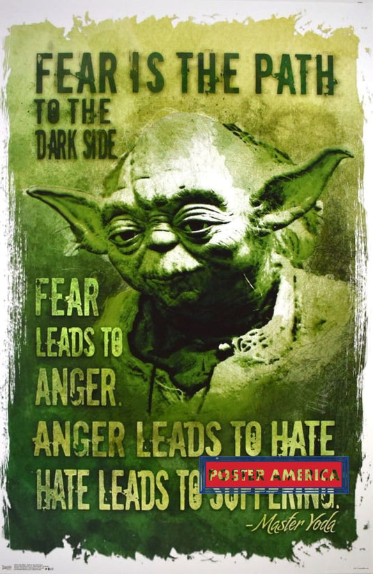 Star Wars Yoda May The Force Be With You 24 X 36 Poster