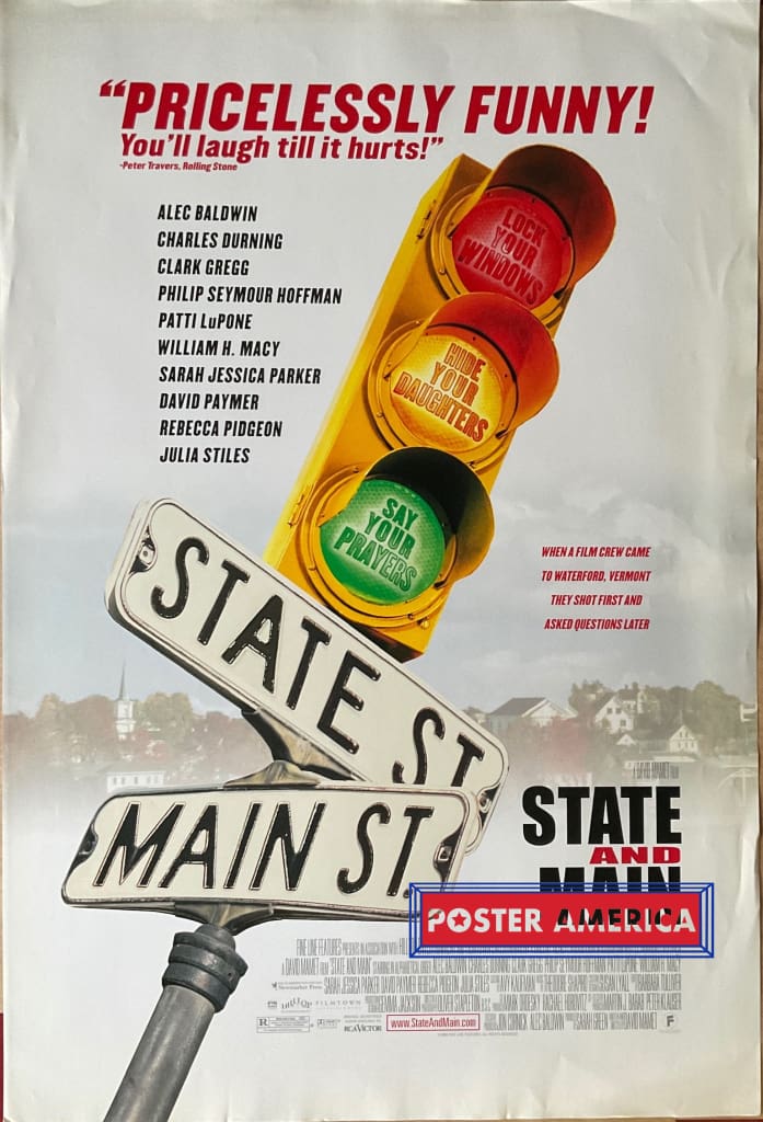 Load image into Gallery viewer, State And Main Vintage 27 X 39 Promo Poster Vintage Poster
