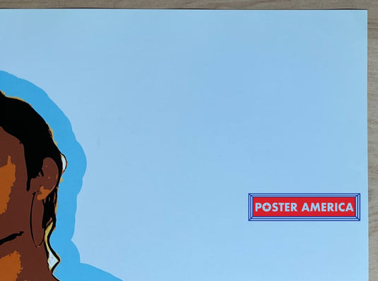 Steez Boombox Girl Art Poster 24 X 36