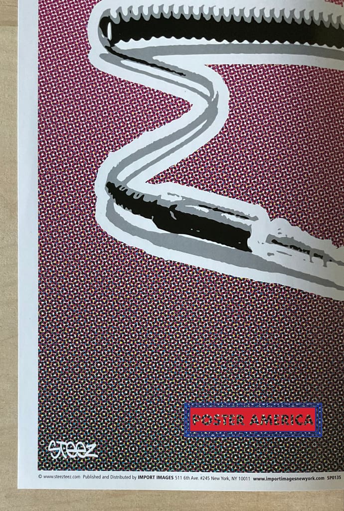 Load image into Gallery viewer, Steez Headphones Art Slim Print 12 X 36
