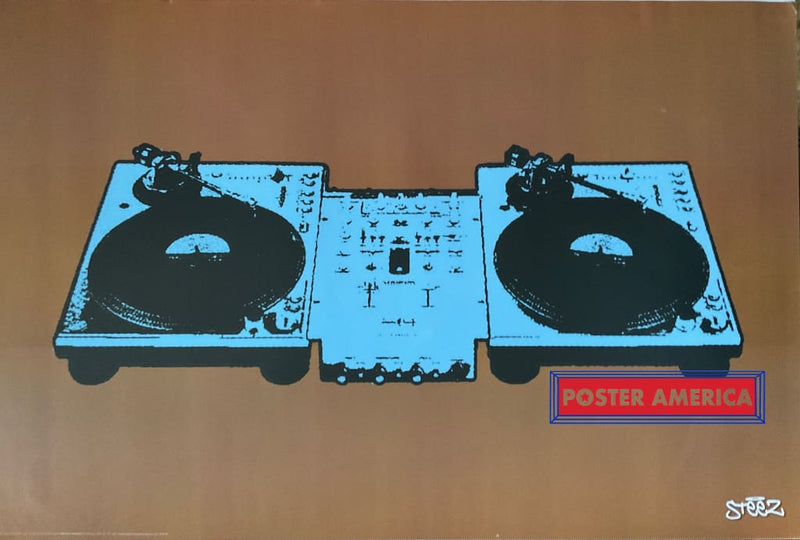 Load image into Gallery viewer, Steez Music Dj Set Artwork 24 X 36 Poster
