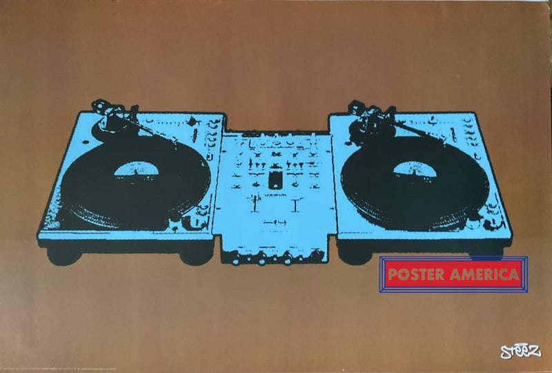 Load image into Gallery viewer, Steez Music Dj Set Artwork 24 X 36 Poster
