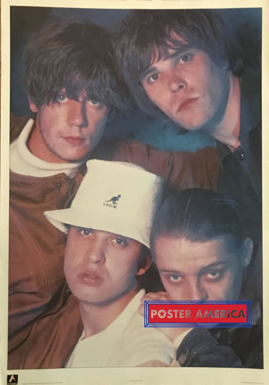 Stone Roses Band Shot Original Uk Import Out Of Print Poster 24.5 X 35