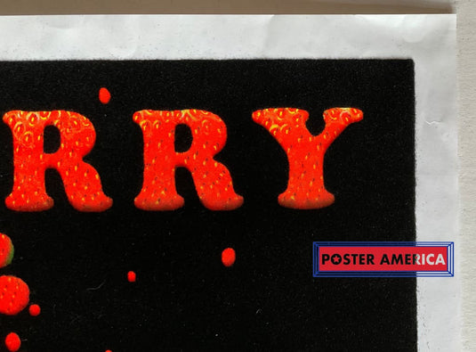 Strawberry Kush Novelty Black Light Poster 23 X 35