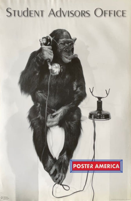 Student Advisors Office Vintage 2002 Novelty Poster 23 X 35 Vintage Poster