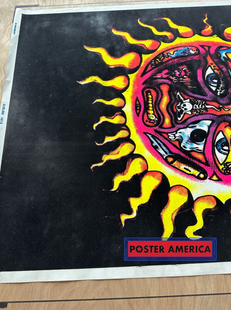 Load image into Gallery viewer, Sublime 40 Oz. To Freedom Vintage Black Light Poster 22.5 X 34
