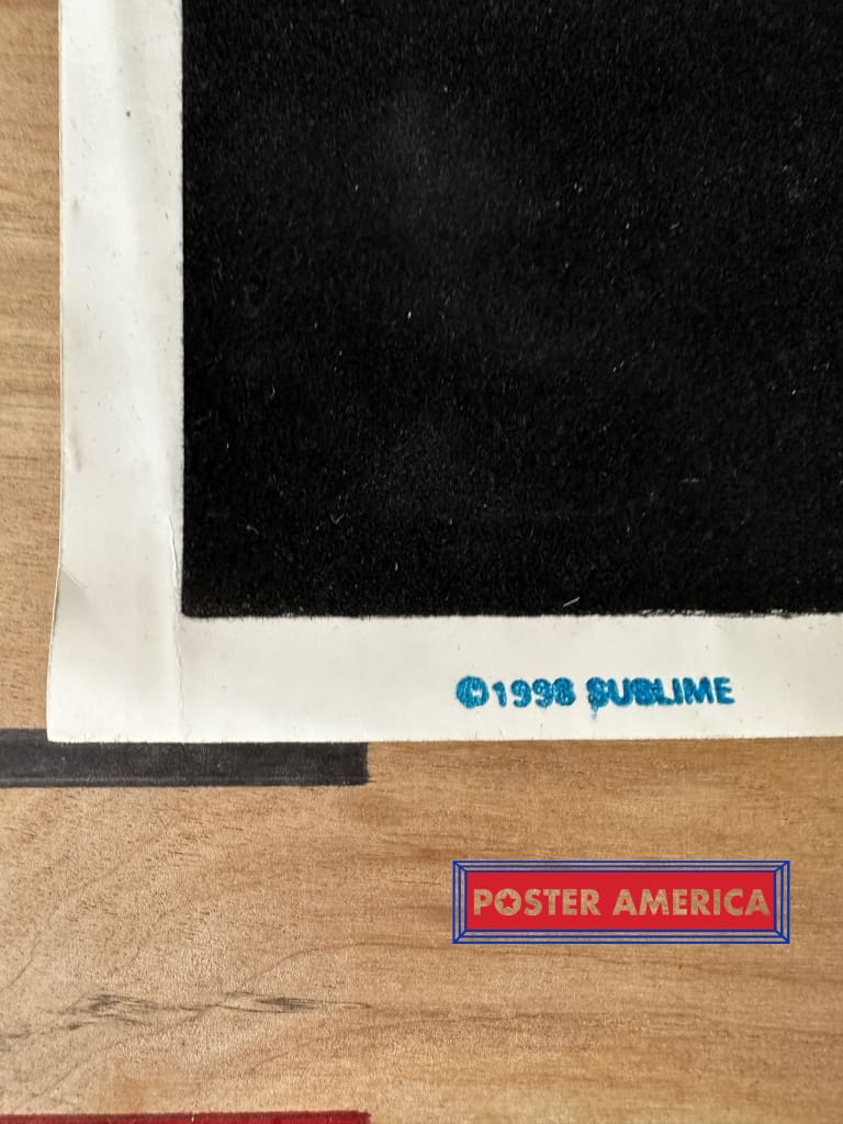 Load image into Gallery viewer, Sublime 40 Oz. To Freedom Vintage Black Light Poster 22.5 X 34
