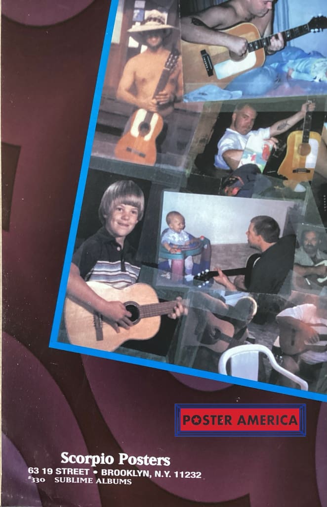 Load image into Gallery viewer, Sublime Live In Concert Vintage 1998 22 X 34.5 Poster
