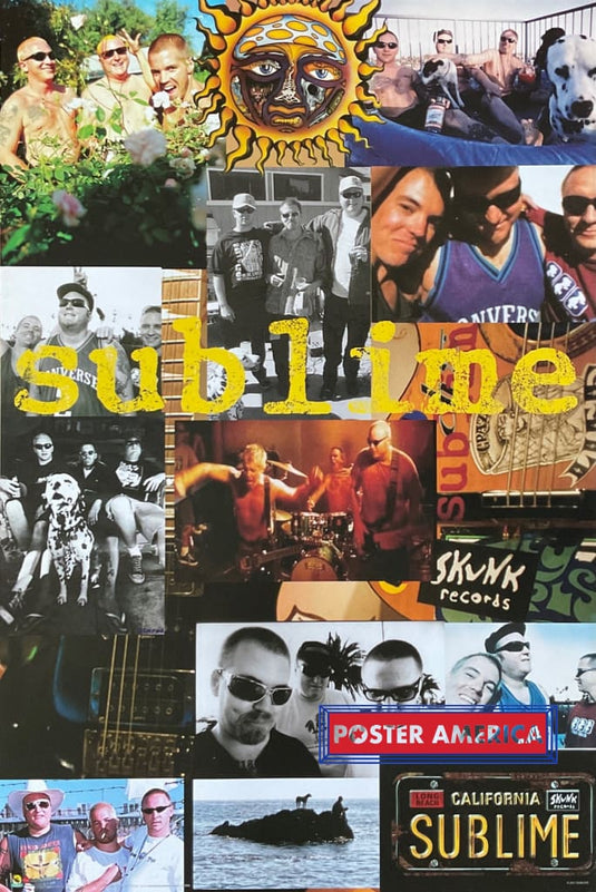 Sublime Photo Collage Poster 24 X 36