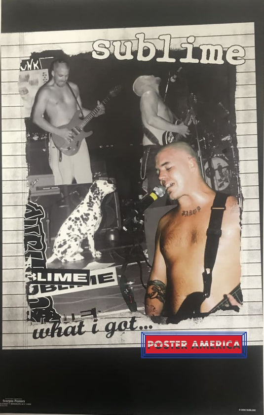 Sublime What I Got 2000 Out Of Print Poster 23 X 35