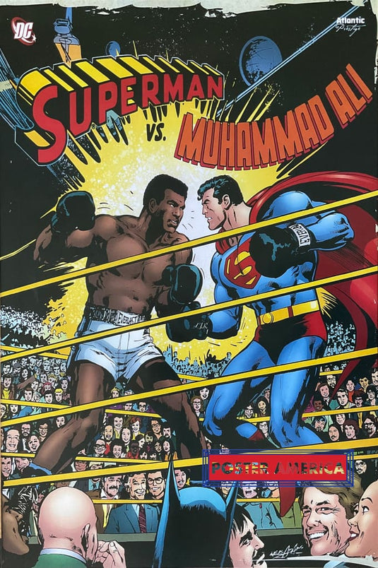Superman and Muhammad Ali Poster 24 x 36 - Poster