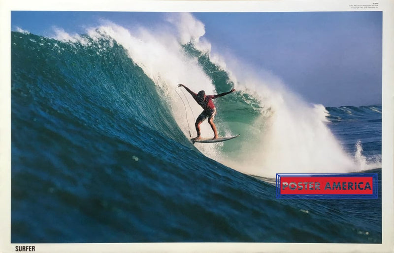 Load image into Gallery viewer, Surfer Magazine El Nino Surfing Poster 22 X 34 Posters Prints &amp; Visual Artwork
