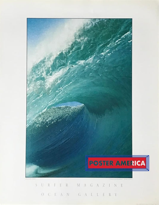 Surfer Magazine Ocean Gallery Inside Pipe Poster 22 X 28 Fine Art Print
