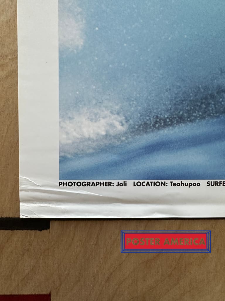 Load image into Gallery viewer, Surfer Magazine Rob Machado In Teahupoo Vintage Poster 22 X 34 Vintage Poster
