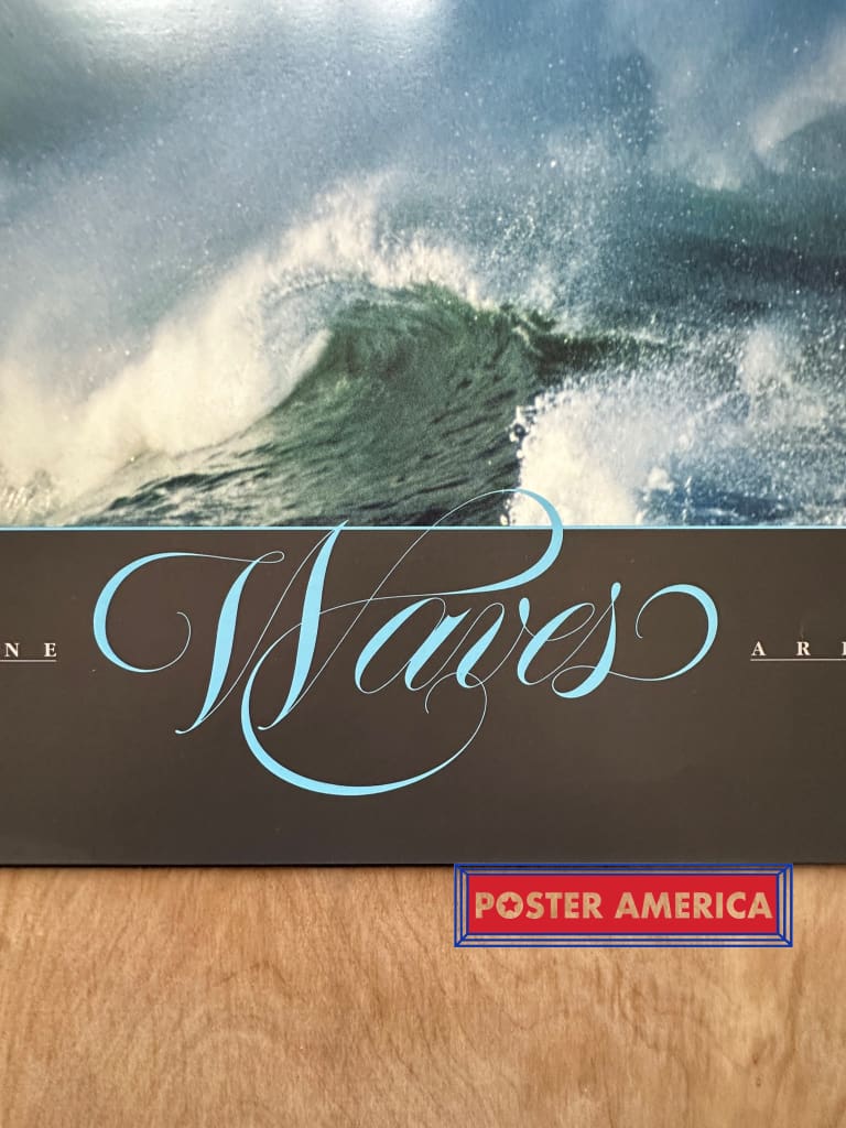 Load image into Gallery viewer, Surfer Magazine Waves Arpel Gallery Waimea Bay Hawaii 1989 Print 22 X 28 Art
