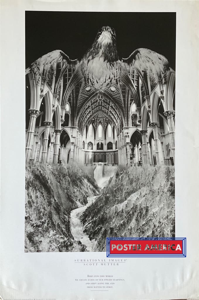 Load image into Gallery viewer, Surrational Images By Scott Mutter 1995 Inspirational Fine Art Print 24 X 36
